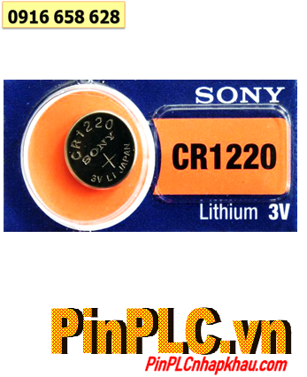 Sony CR1220, Pin đồng xu 3v lithium Sony CR1220 (Made in Indonesia)